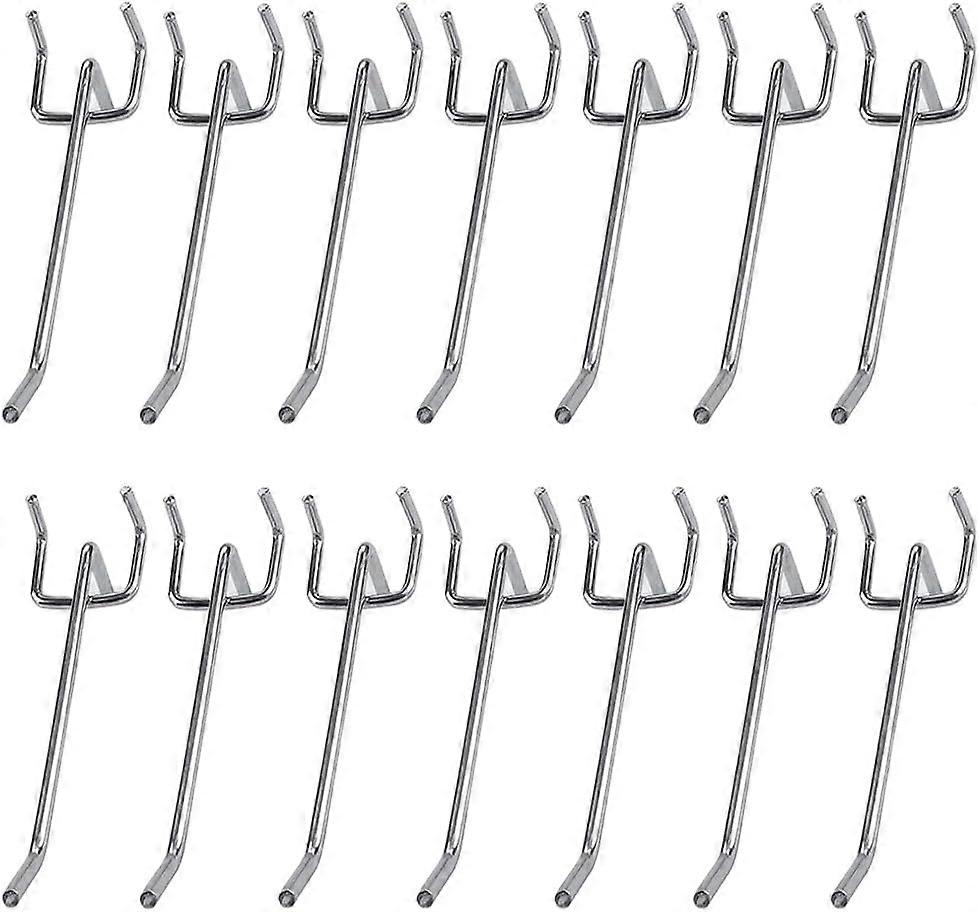 Storage Hook 40 Pcs Perforated Panel Hook, Assorted Perforated Panels, Punchboard Hook