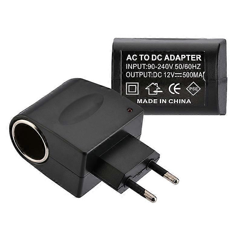 12V Car Cigarette Lighter Socket Waterproof Adapter EU Plug Auto Converter Charger Power Socket Plug Useful Plugs Appliances