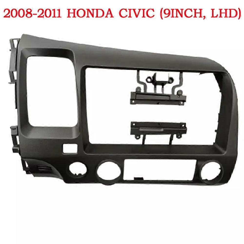 Car Audio Radio 2Din Fascia Frame Adapter For Honda Civic 06-11 9 INCH Big Screen DVD Player Fitting Panel Frame Kit