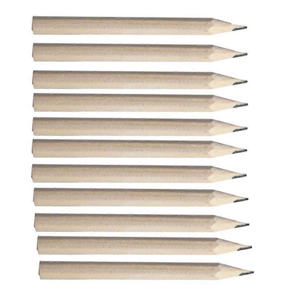 100Pcs 3.5Inch Wood Pencil, Beginner Writing Pencil,Students Sketch Pencil Stationery,Hexangular A