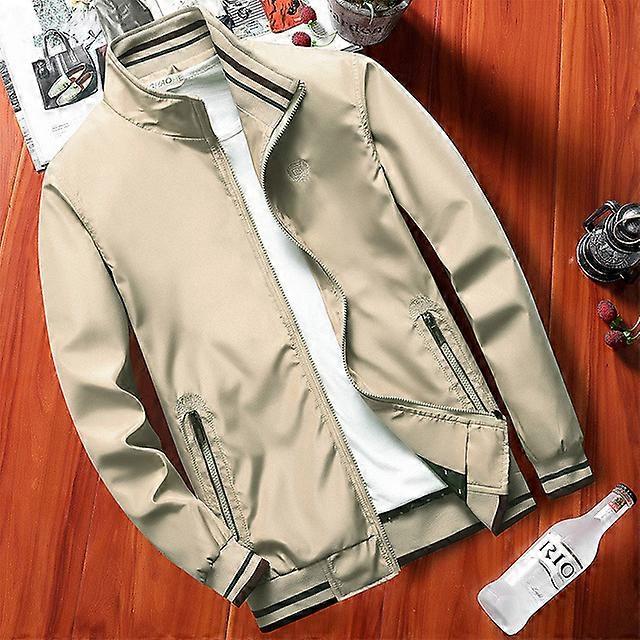 Jaquetas Masculinas de Outono Casual Masculino Casaco Windbreaker Moda Masculina Stand Collar Jaqueta de Beisebol Traf Zara Homme Jaqueta Masculina