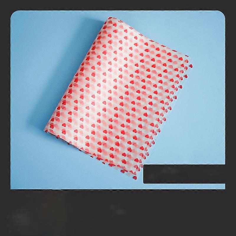 100 Sheets Food Wax Paper Oily Wax Paper Waterproof Wax Paper Food Wax Paper Beeswax Bread, French Fries (180*180mm)