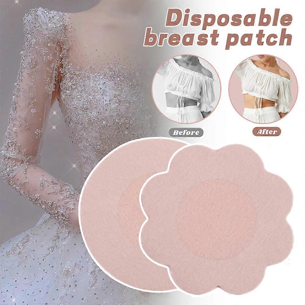 5Pairs Nipple Covers Disposable Nipple Pasties Nipple Petals Self-adhesive Stickers Pads