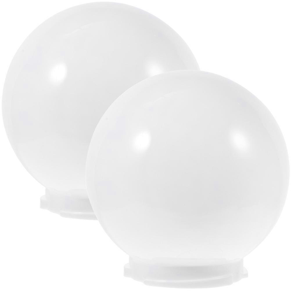 2pcs Post Globe Lamp Shades Ball Lamp Shades Wall Lamp Globe Lampshade Replacement