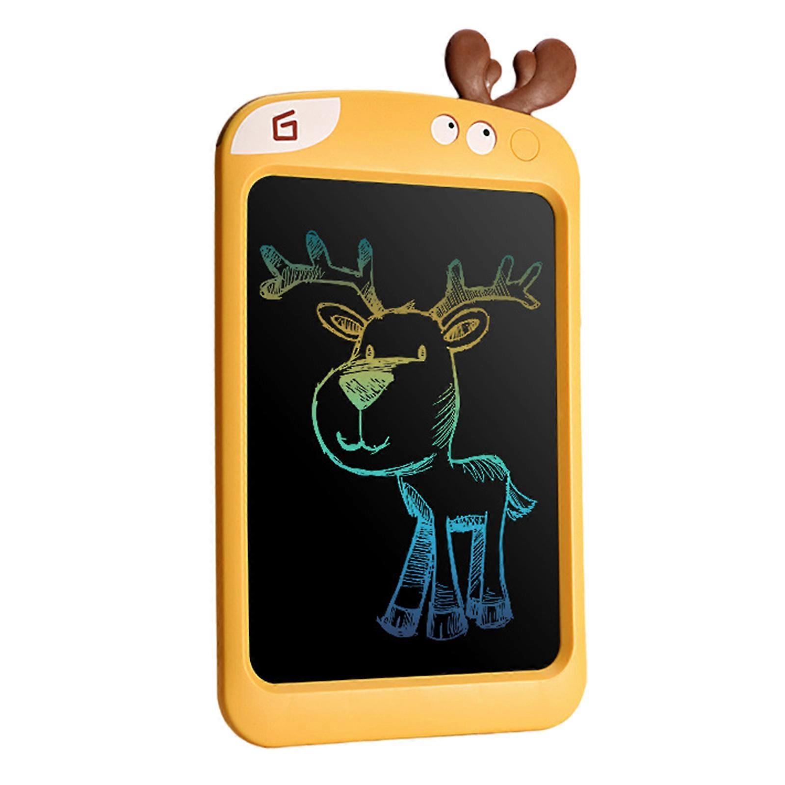 Großer Rabatt 40% LCD-Schreibtablett für Kinder, Buntes Kritzelbrett-Zeichentablett, löschbarer wiederverwendbarer Schreibblock Bestseller