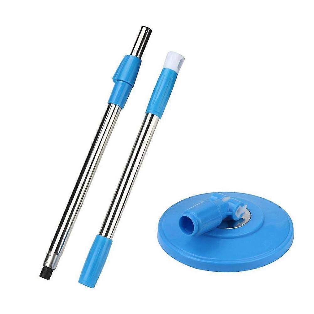 Spin Mop Pole Handle Replacement for Floor 360 Degrees Rotating Cleaning Tool