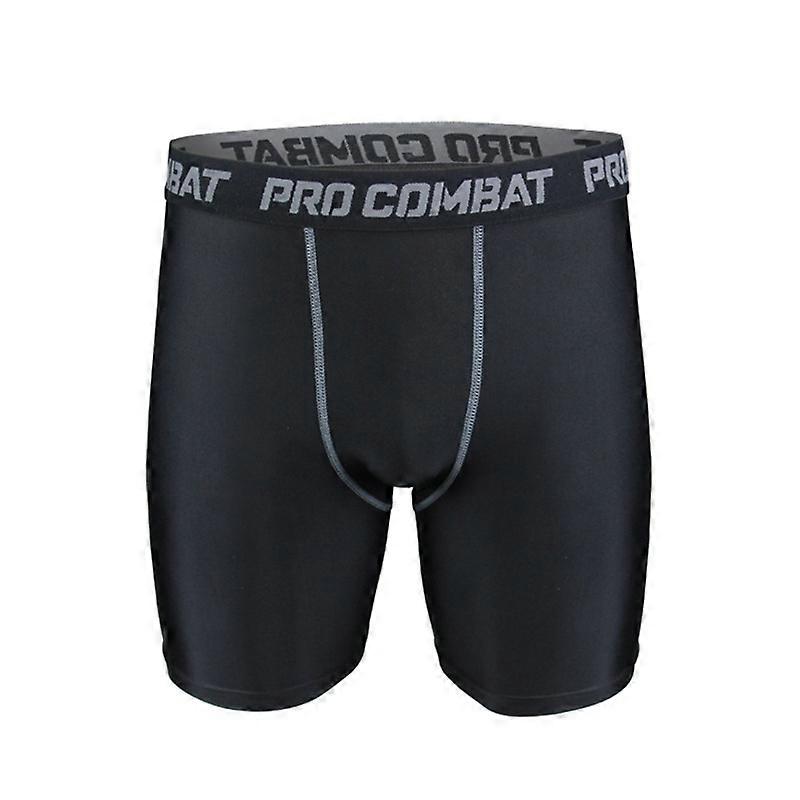 Men's Compression Shorts, Quick Dry Sports Shorts, Workout & Running Tights with Pocket