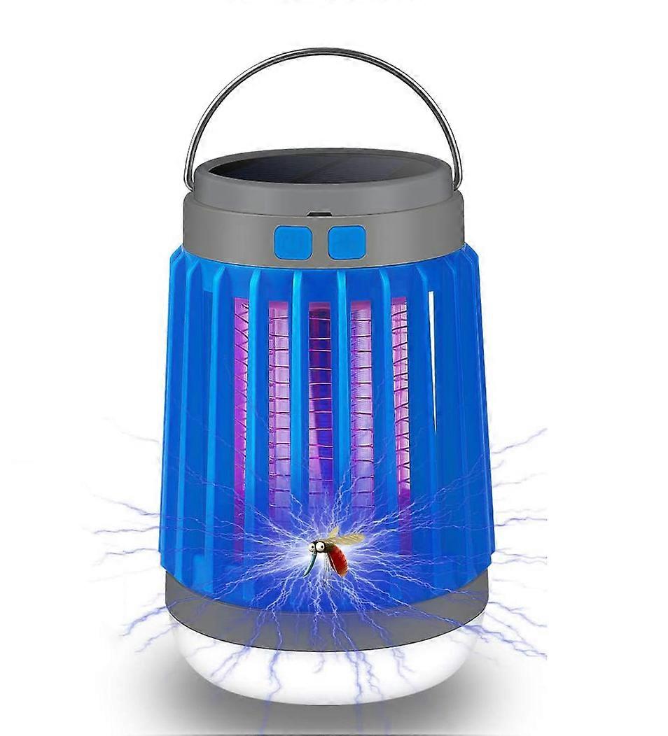 3 in 1 Mosquito Repellent Lamp - Portable Bug Zapper with LED Light and USB Charging - Effective Outdoor and Indoor Insect Killer