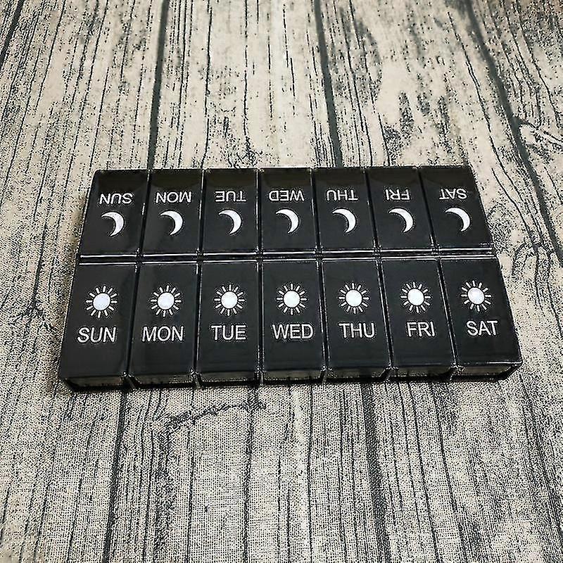 الأسبوعية حبوب منع الحمل مربع المنظم 7 يوم حبوب منع الحمل القضية صباحا مساء ، BPA الحرة تخزين الدواء مربع للحبوب والفيتامينات والأدوية