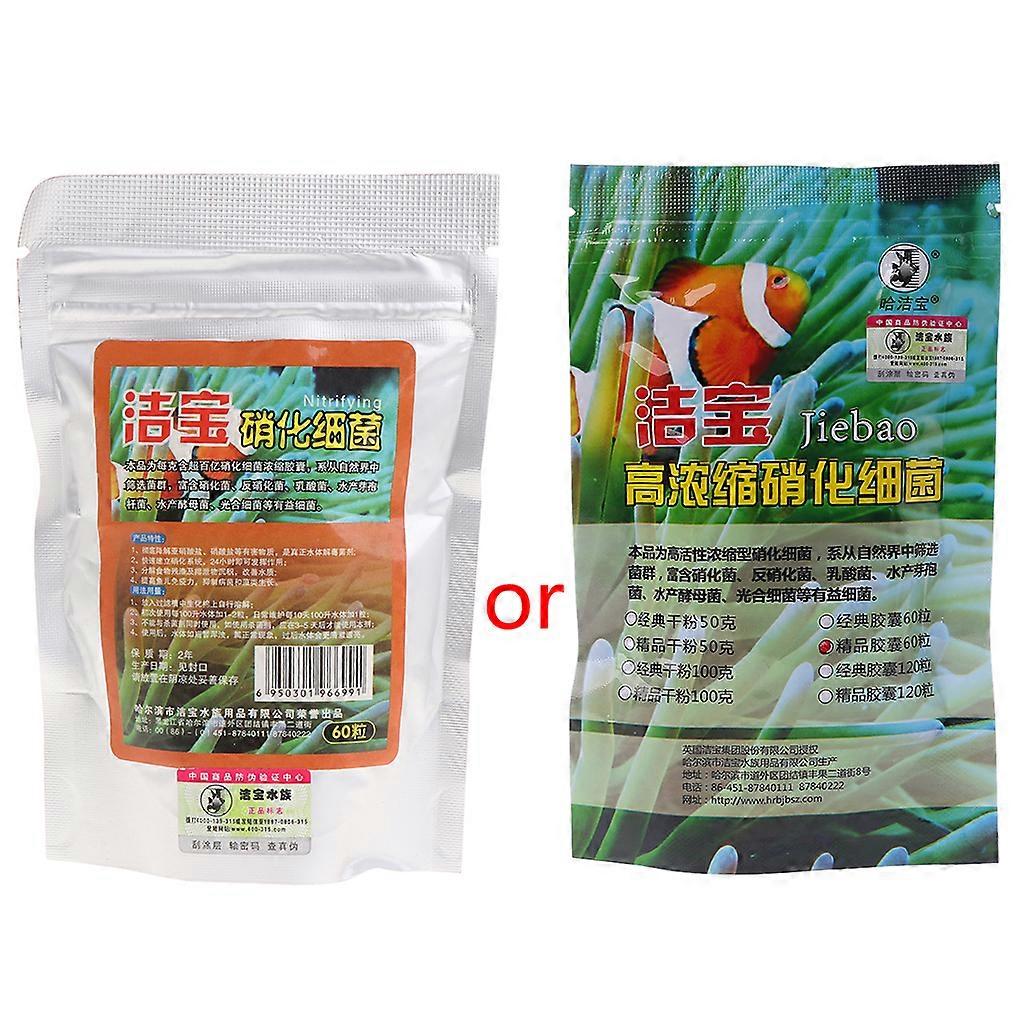 60 Pieces Nitrifying Bacterias Capsule Establishing Nitrification System