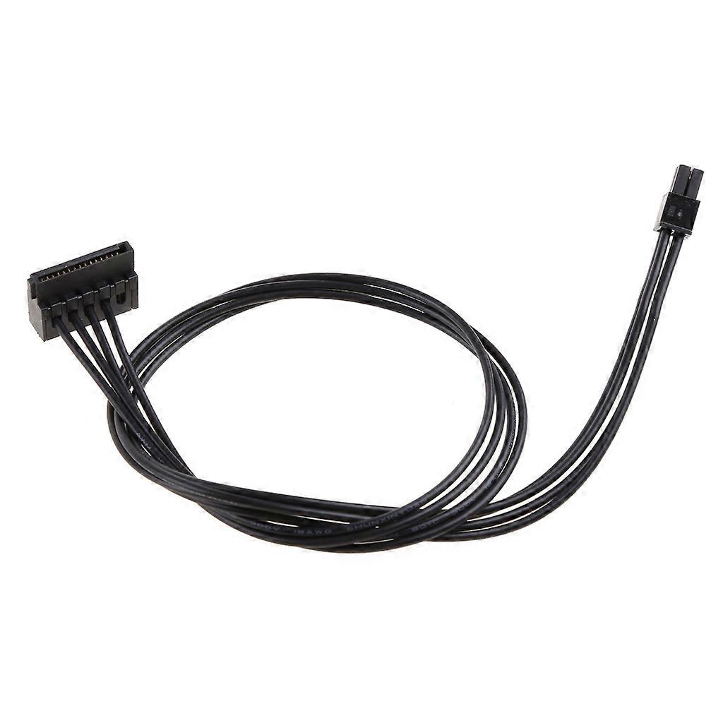 Power Supply Cable 35.5CM Cable MINI 4 Pin Turn Single SATA Power Supply