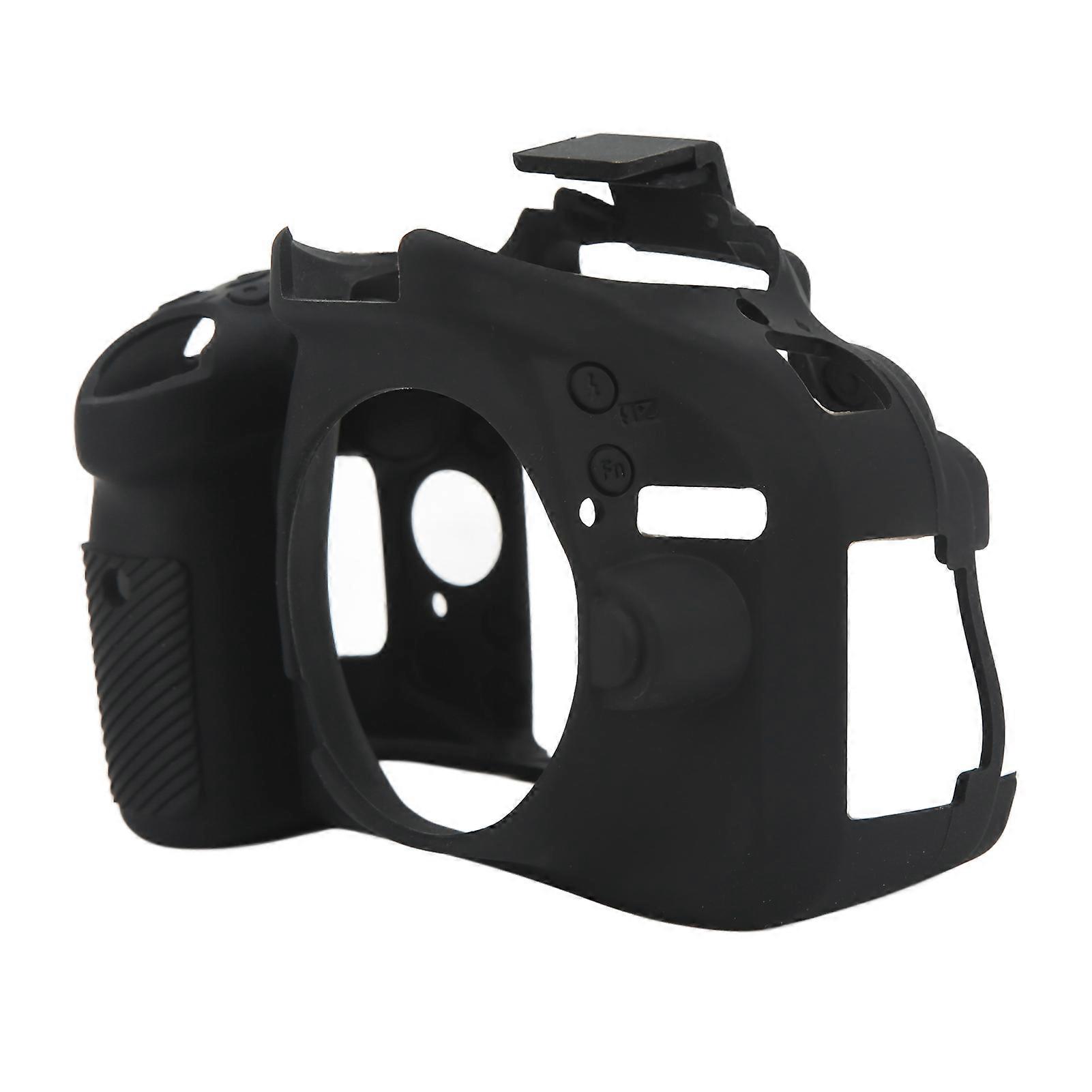 Soft Silicone Camera Protective Case Scratch Resistant Digital Camera Body Case for Nikon D5200