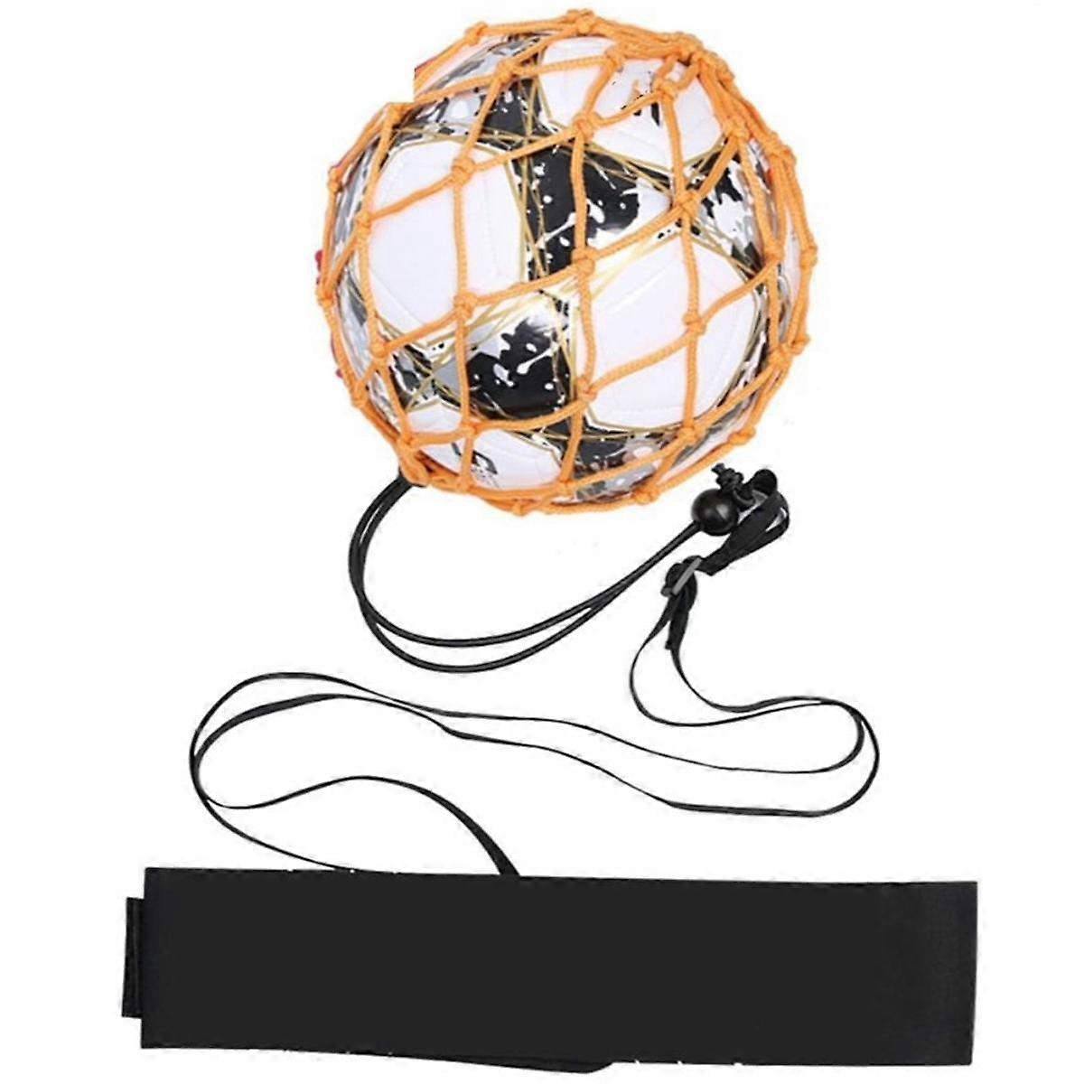 Yellow Portable Ball Bag, Football Ball Net Bag, Bold Encryption + Belt