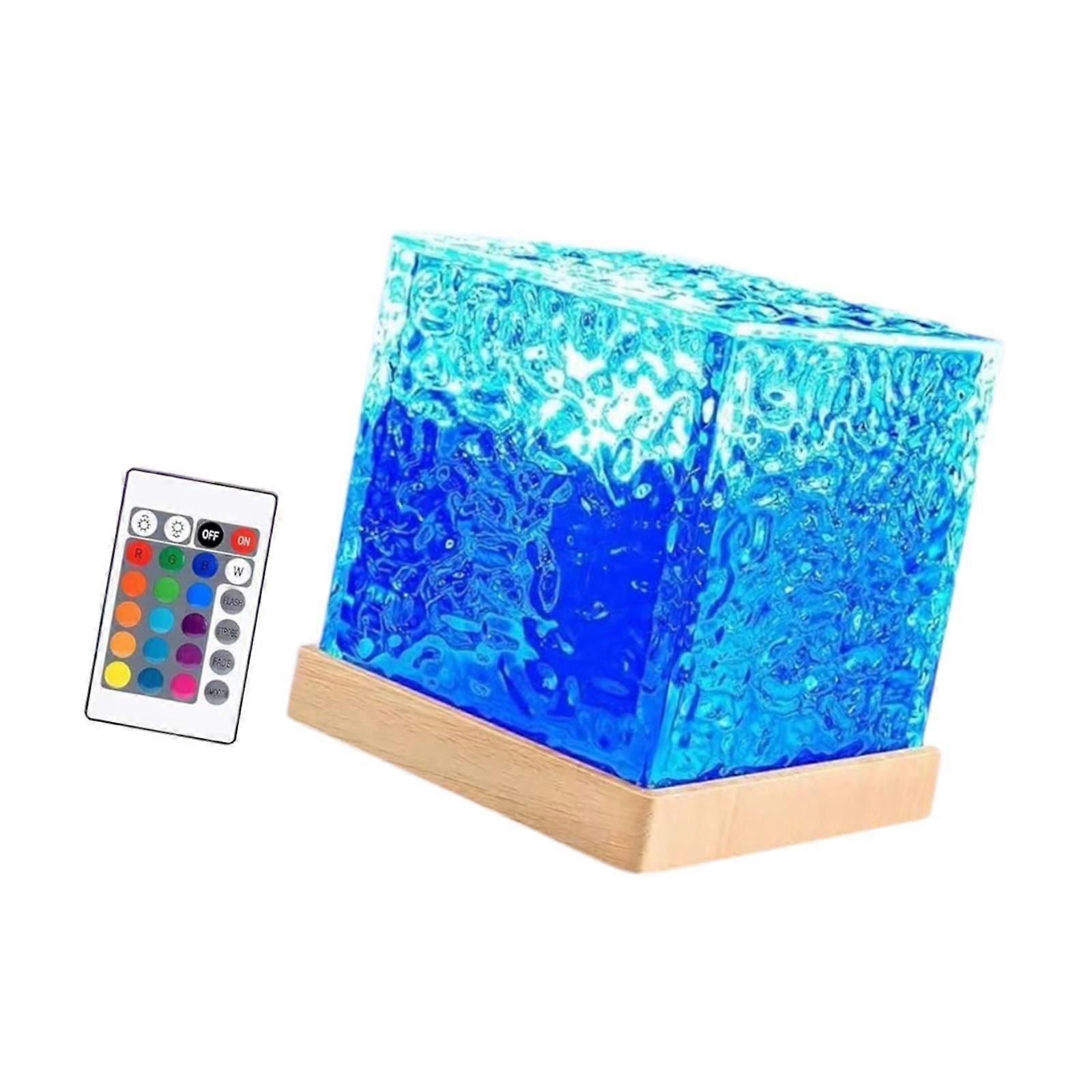 Bedroom Projector Light Acrylic Projector Lamp for Game Room Living Room Bar Ocean Wave