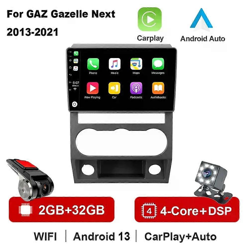 Redkid Android 13 Pour Gaz Gazelle Next 2016+ Autoradio Multimédia Lecteur Vidéo 2 Din Navigation Gp