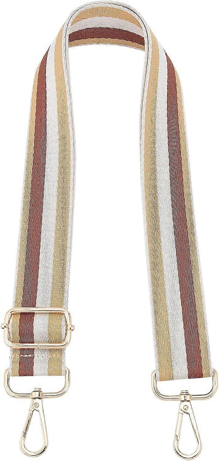 Wide Shoulder Strap 27.9-50.5 Inch Adjustable Replacement Belt Crossbody Strap Stripe Pattern Handbag Straps Multicolor Universal Strap 1.5 Inch Wide