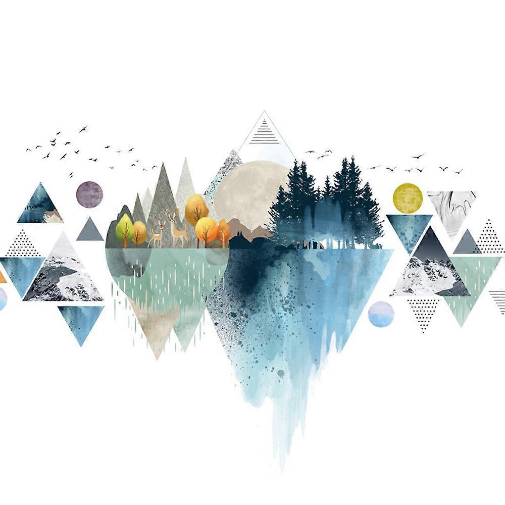 Personalized creative simple background wall sticker