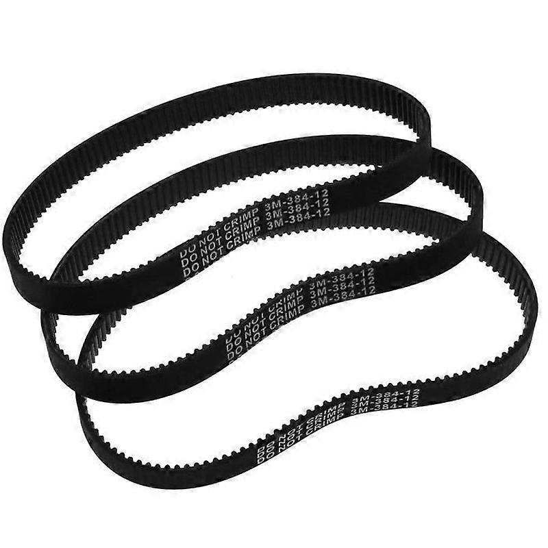 3pcs HTD 384-3M-12 Replacement Drive Belt for Impulse Electric Scooter