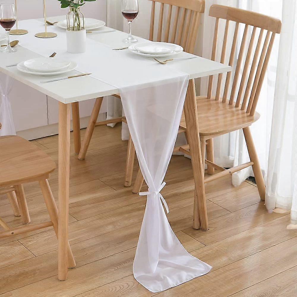 Chiffon Table Runner, 70cm x 3m, Wedding, Bridal Shower