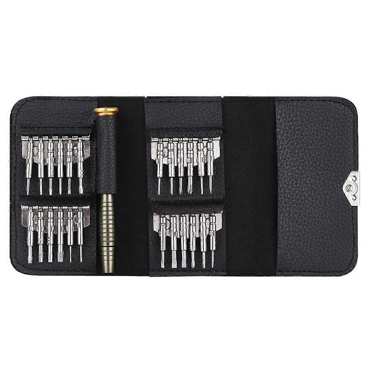 25-in-1 Magnetic Screwdriver Set, Mini Repair Kit for Electronics, Flat & Phillips Head