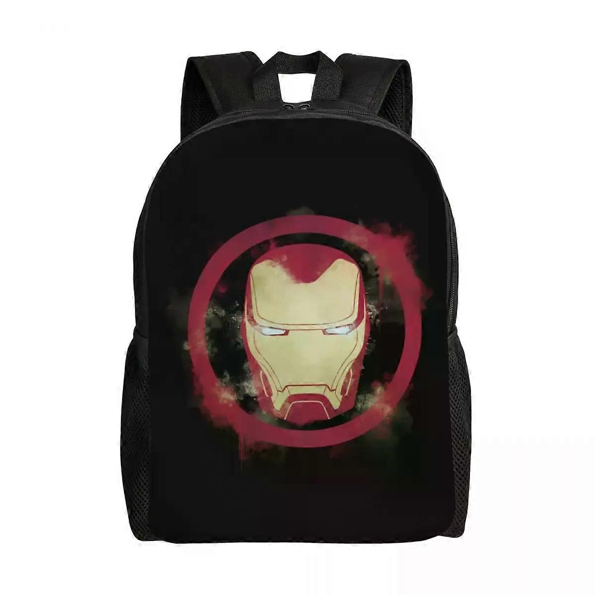 v1631 i1282  Iron Man Gauntlet Sacrifice Travel Backpack Men Women School Computer Bookbag Student Daypack Bags dbO1282