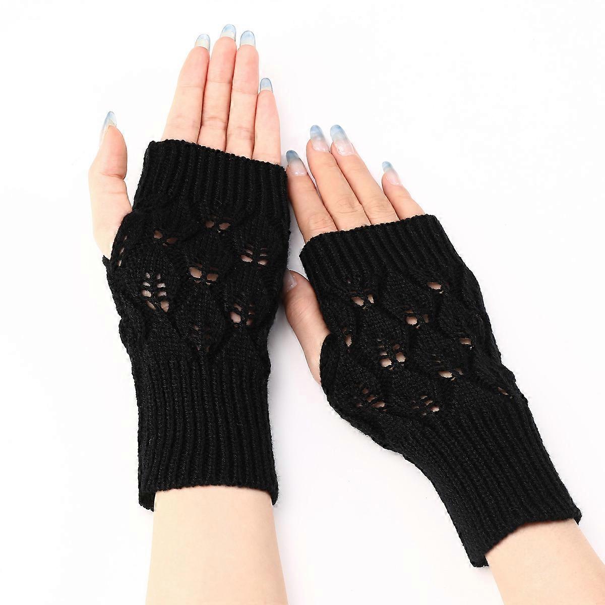 Fingerless Gloves, Wrist Warmers, Knitting