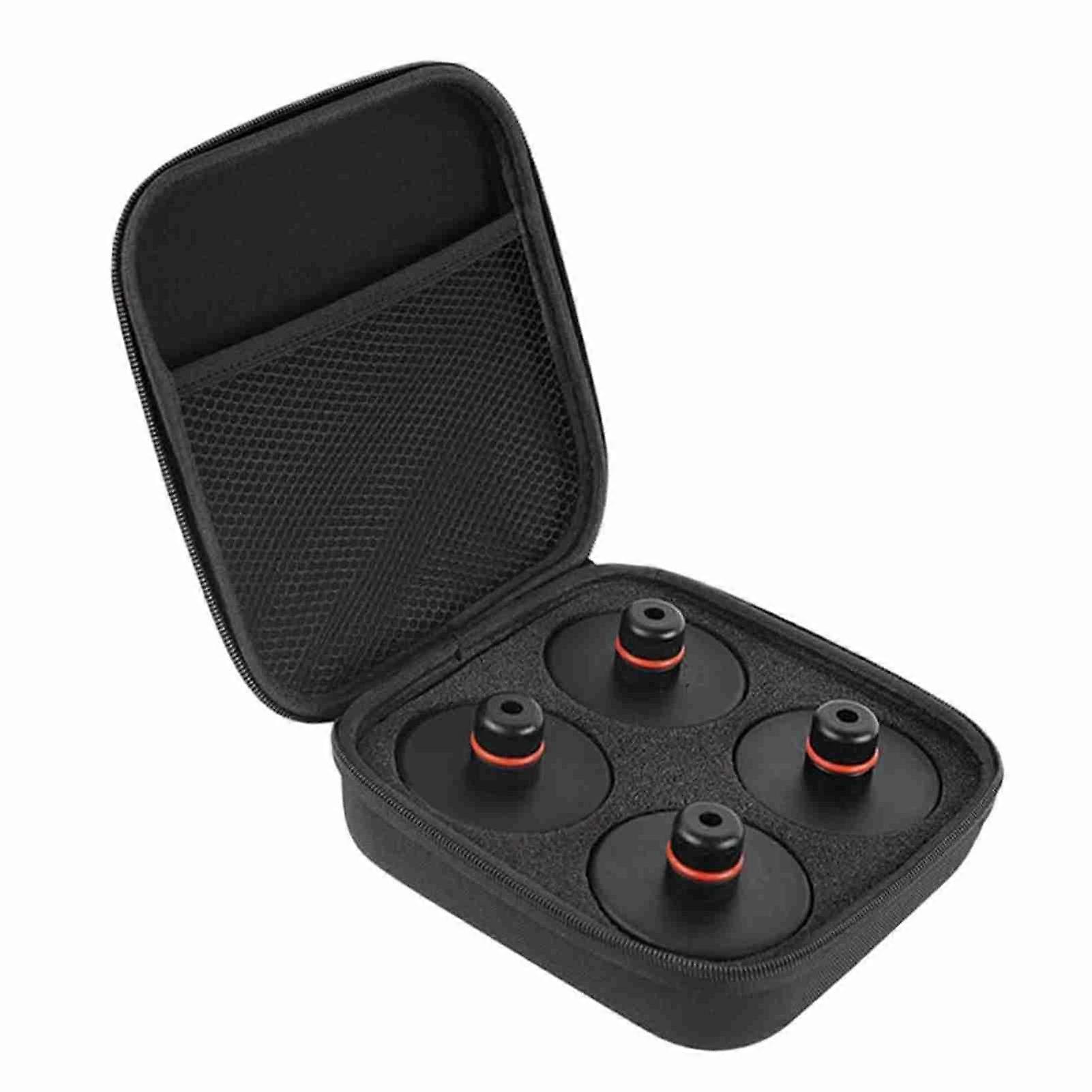 Lifting Jack Pads Replacement for Tesla /S/X/Y, 4 Pack Rubber Jack Pads with Storage Case, Accessories Replacement for Tesla Vehicles MK2679