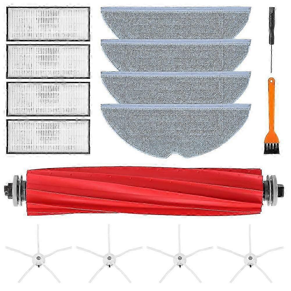 Replacement Roller Brush Side Brush Filters Compatible For Roborock