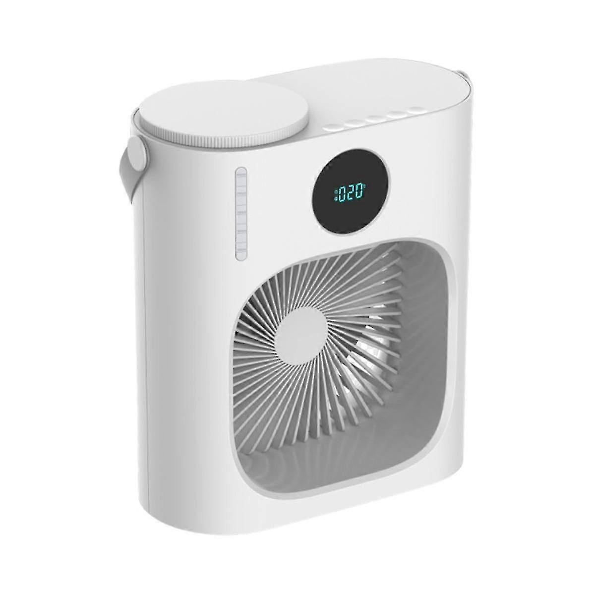 Mini Usb Cooling Portable Air Conditioner Fan Rechargeable Portable Silent Spray Desktop For Office
