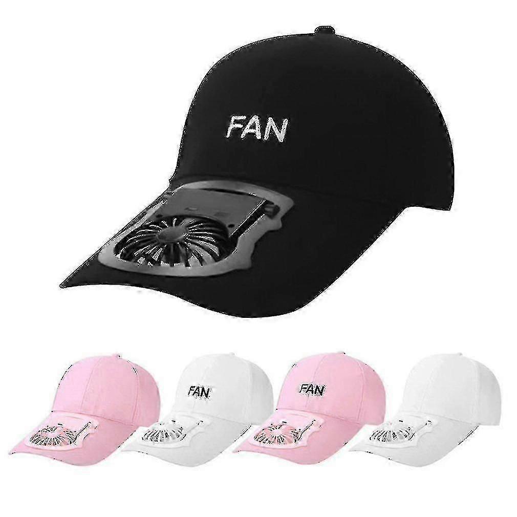 Usb Rechargeable Summer Mini Fan Sunscreen Sun Shade Hat