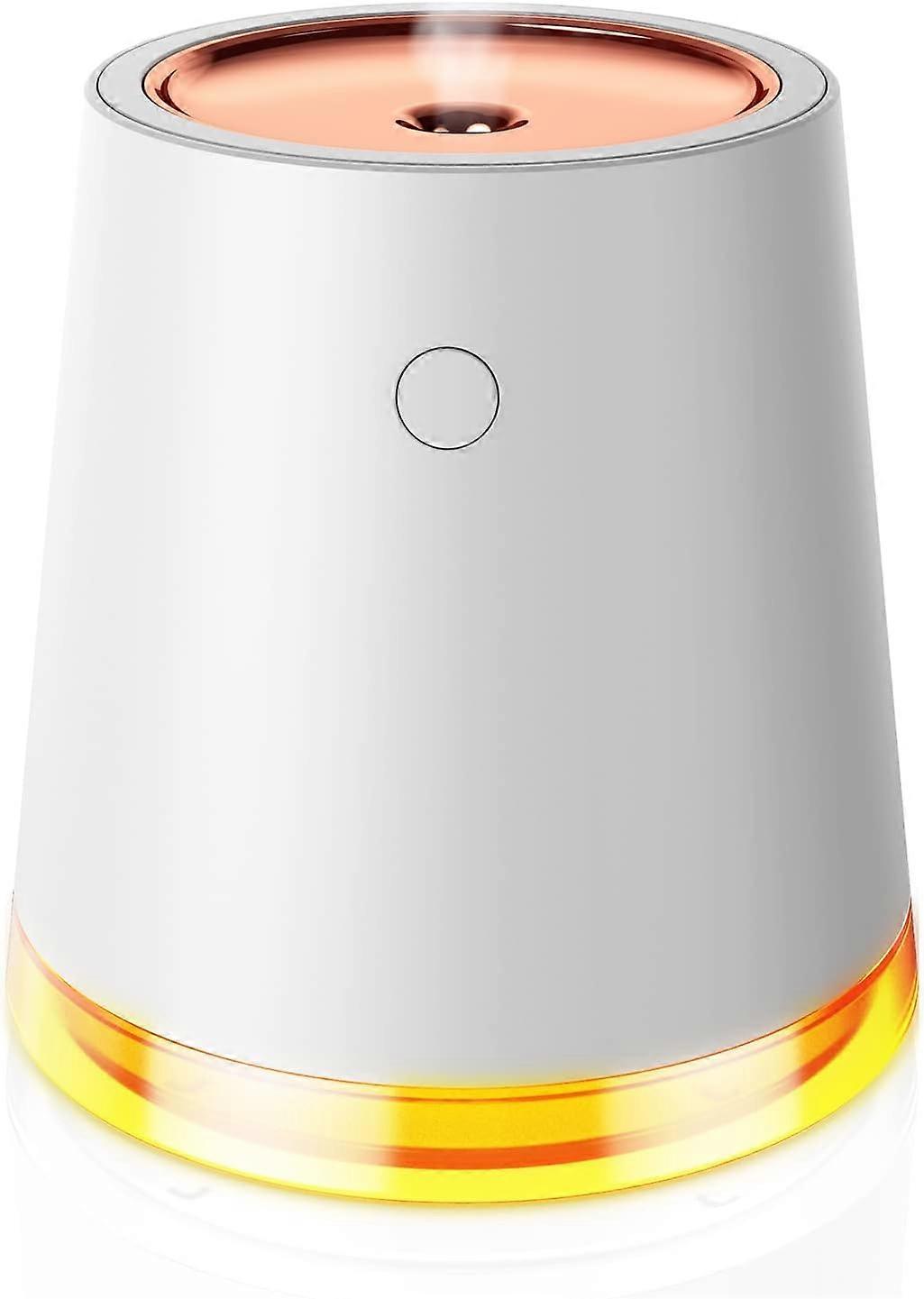 Humidifier 500ML Cool Mist Rechargeable Air Humidifier with Night Light and Auto Shut Off Feature