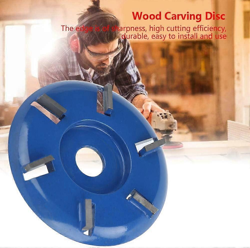 Custom-Designed Wood Shaping Disc Set for Angle Grinders