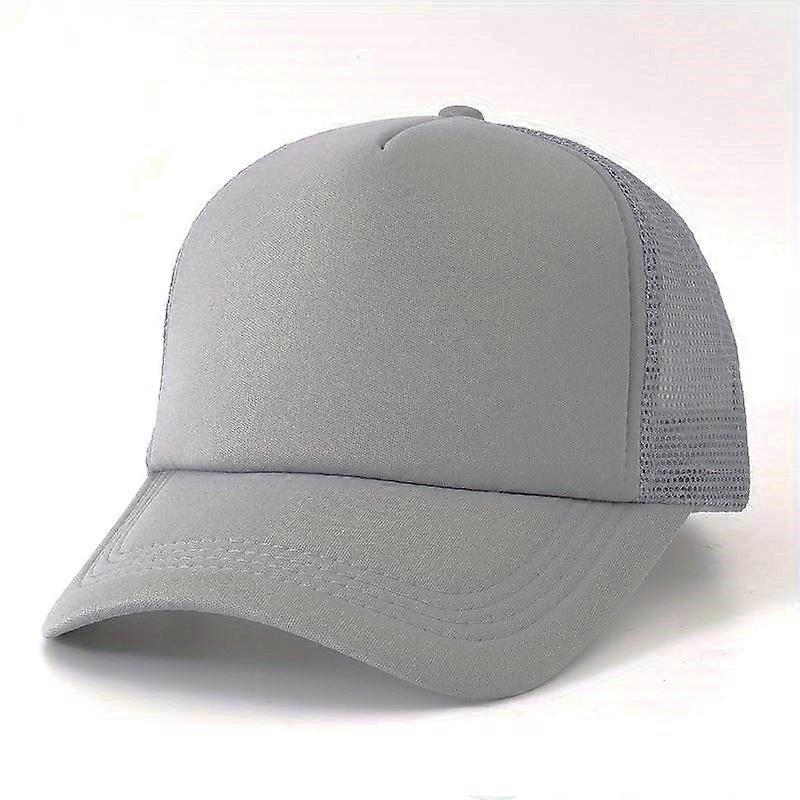 CoolCaps Unisex Medium Curve Adjustable Lightweight Colour Block Trucker Cap