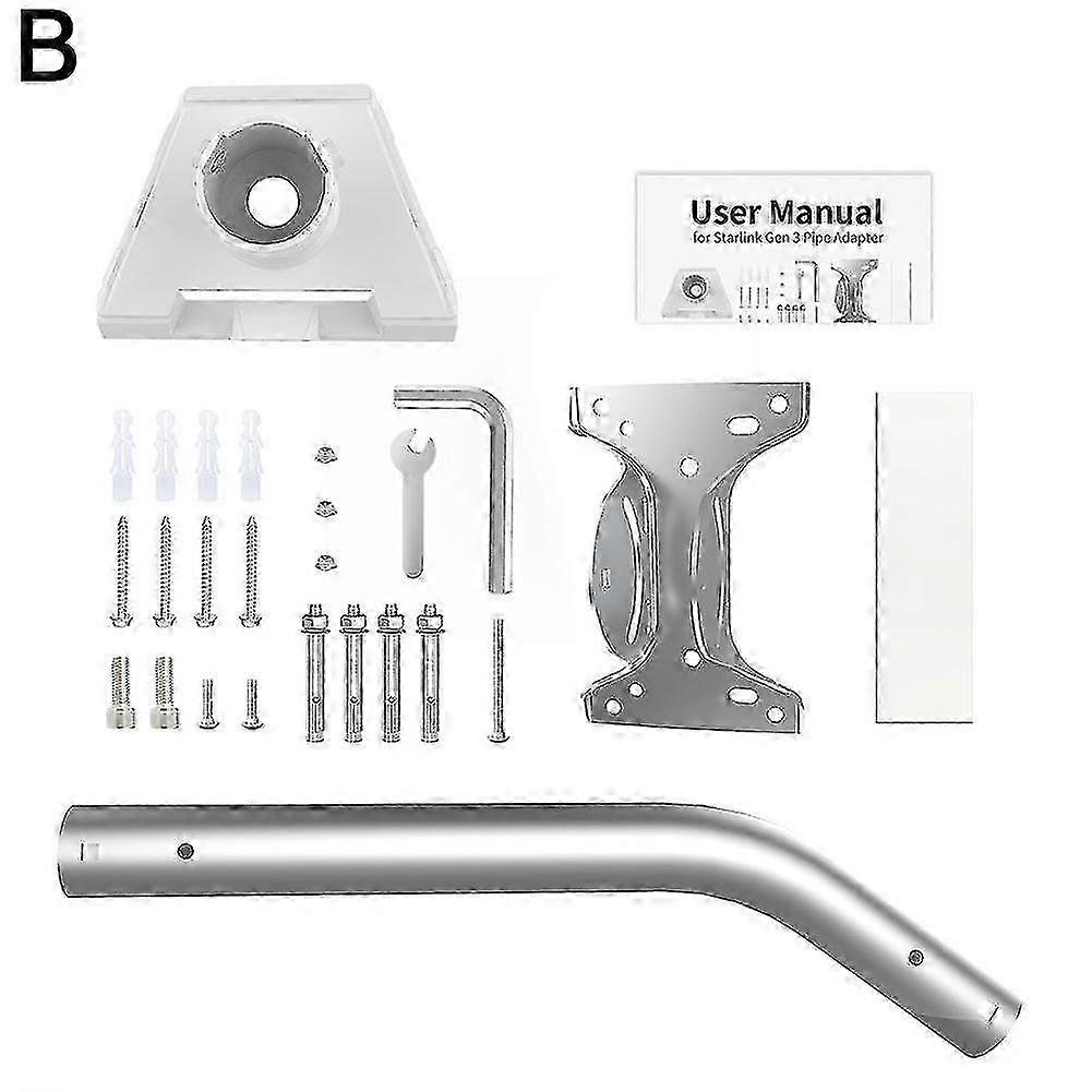 For StarLink Gen3 Roof Wall Mounting Kit