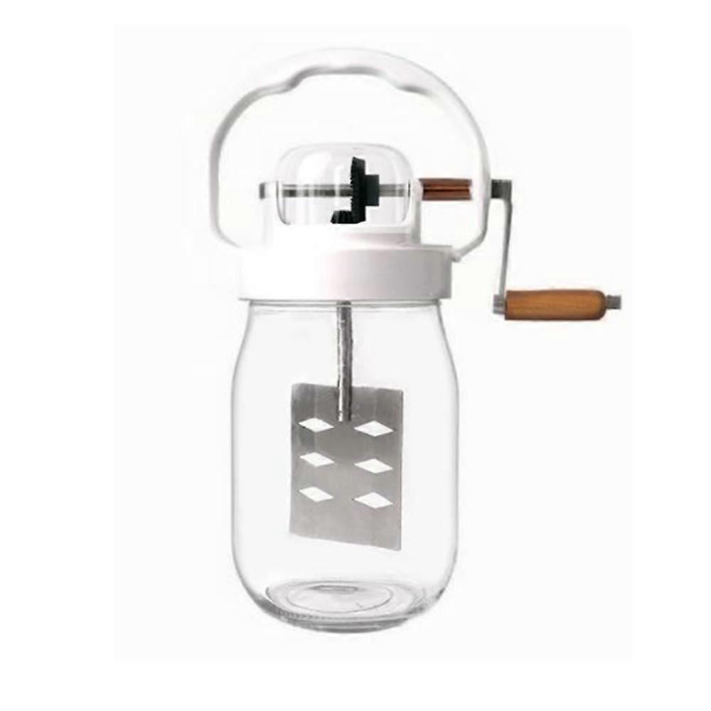 1500ML baratte à beurre en verre transparent Silic Home Butter Maker