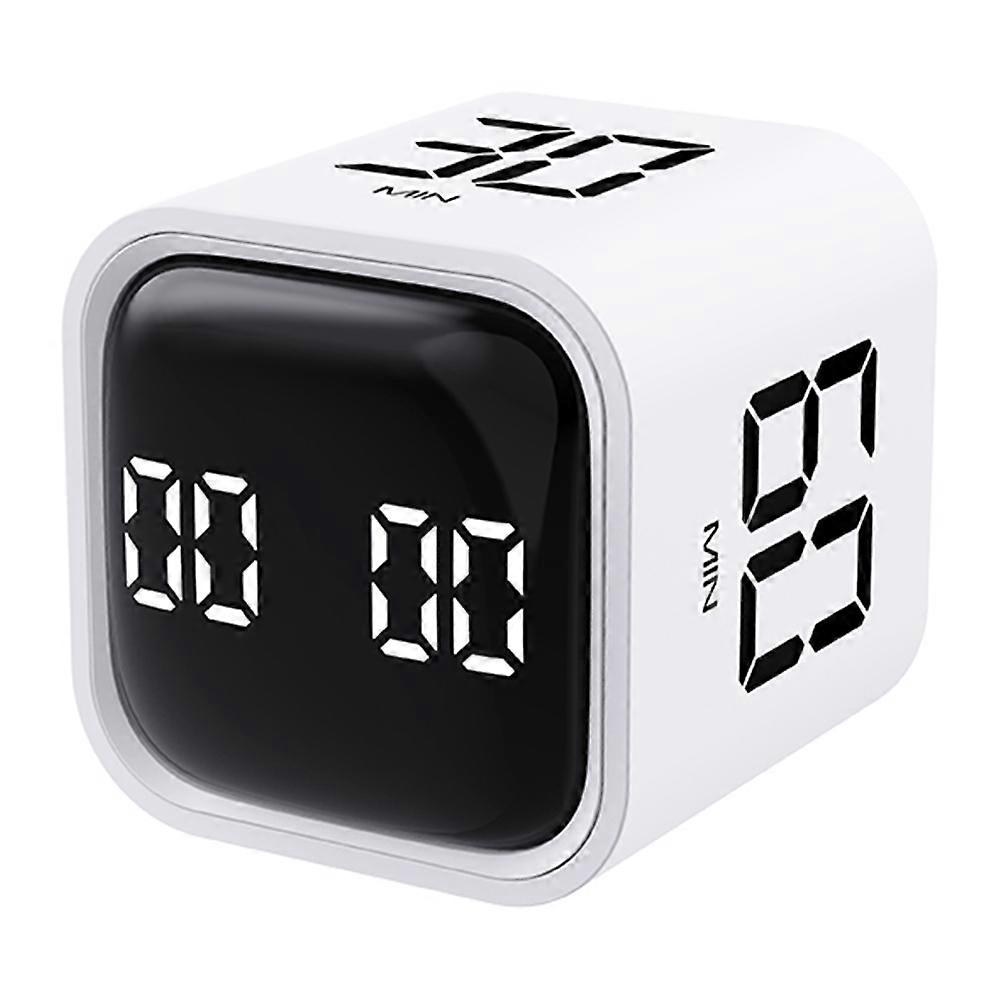 F4 Schwerkraftsensor Flipping Digital Timer Mini Cube Countdown Wecker Kochen Studie Stoppuhr