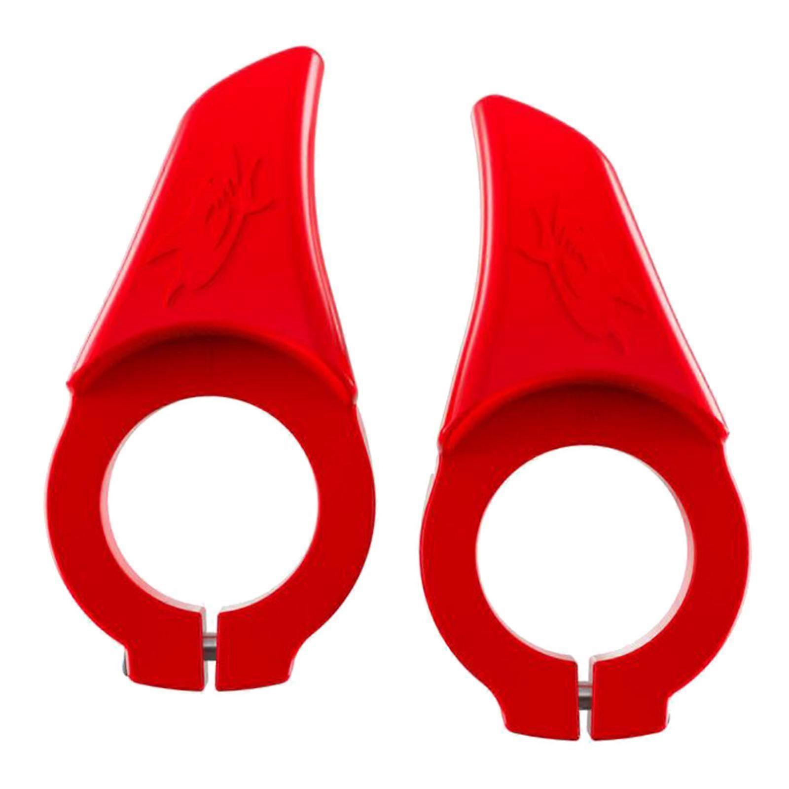 Mountain Bike Handlebar Thumb Grips Bicycle Handle Thumb Force Rest Grip White