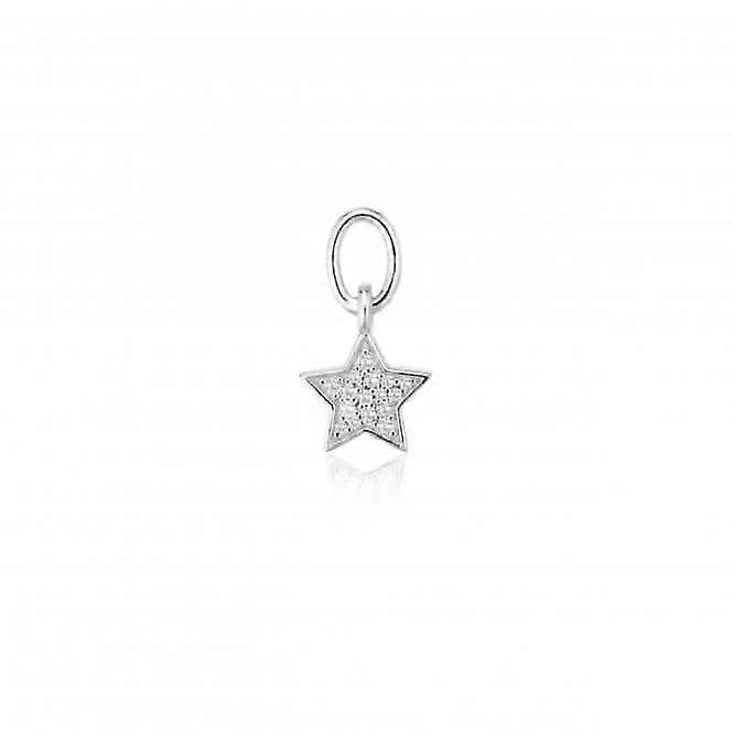 White Zirconia Stella Earring Charm SJ-CH2381-CZ