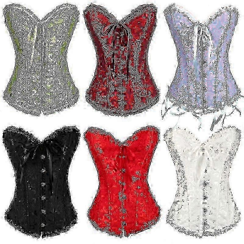 Mujer Vintage Palace Shapewear Bustiers Corsés