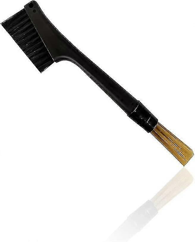 Coffee Machine Cleaning Brush Removable Dual Purpose Dusting Coffee Brush For Coffee Shops (black) (1pcs)