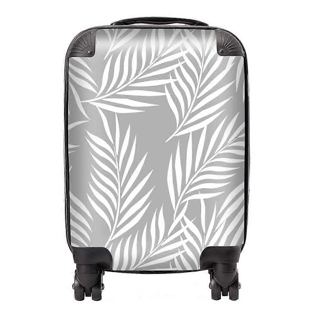 Palm Tree Leaves Suitcase