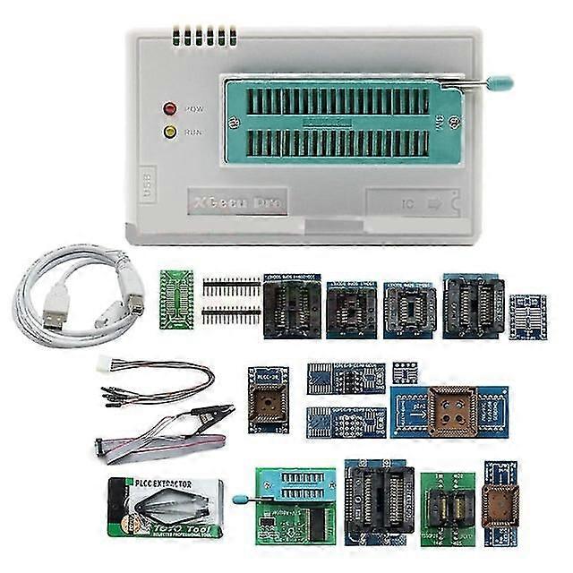 2025 New Tl866ii Plus Usb Eeprom Flash Bios Car Nand Burning Programmer+17x Accessories For Atmel Avr Atmega At90 Pic Gal Sram