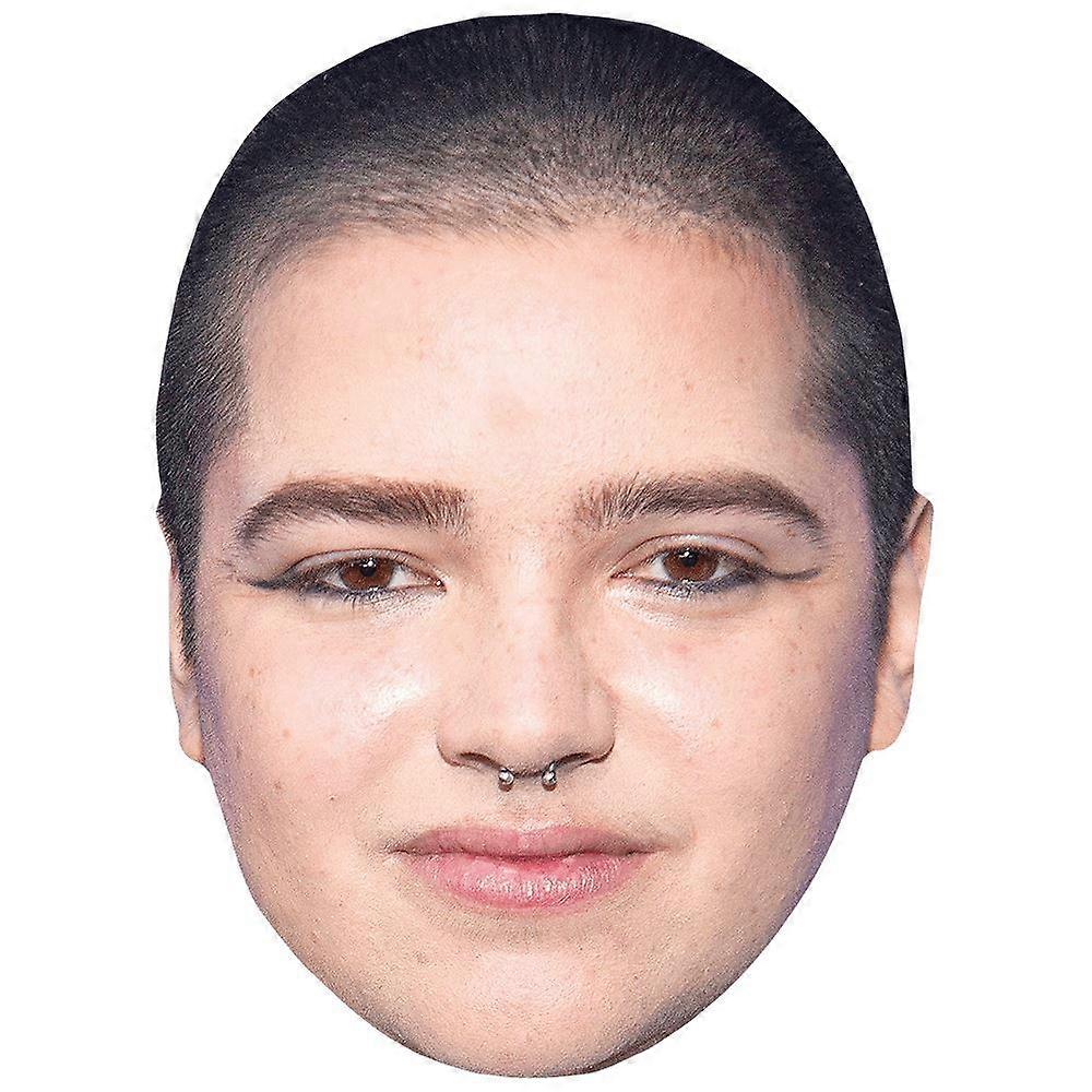 Blu Del Barrio (Make Up) Celebrity Mask, Flat Card Face