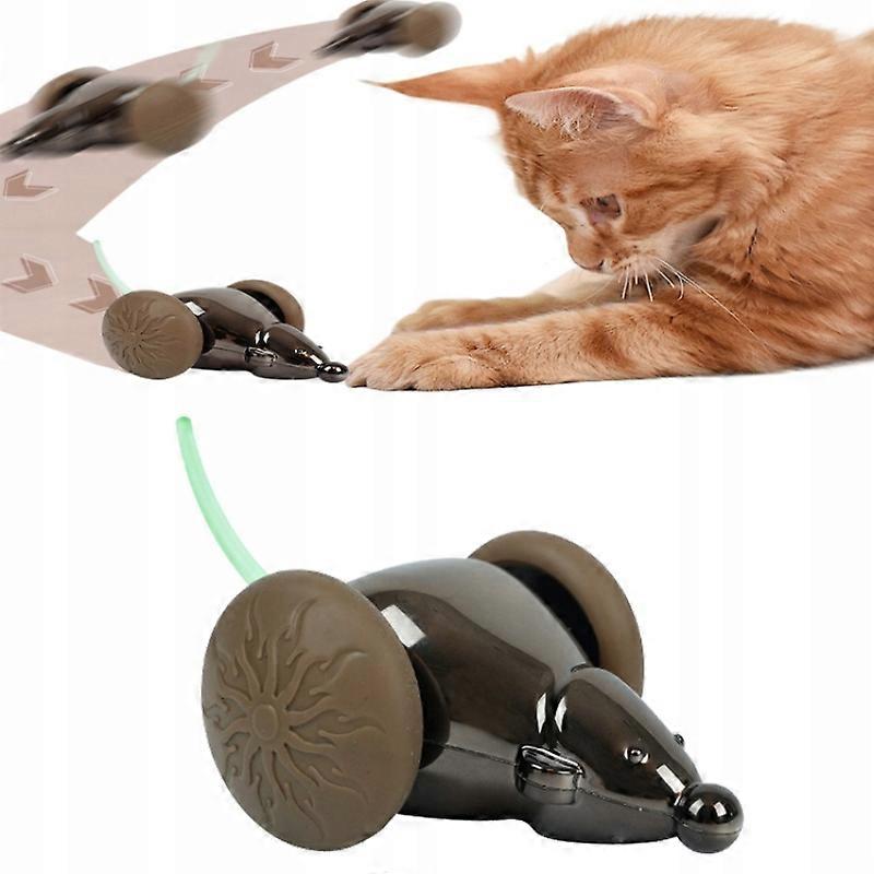 Interactive Cat Toy Running Mouse Escaping Mouse Moving