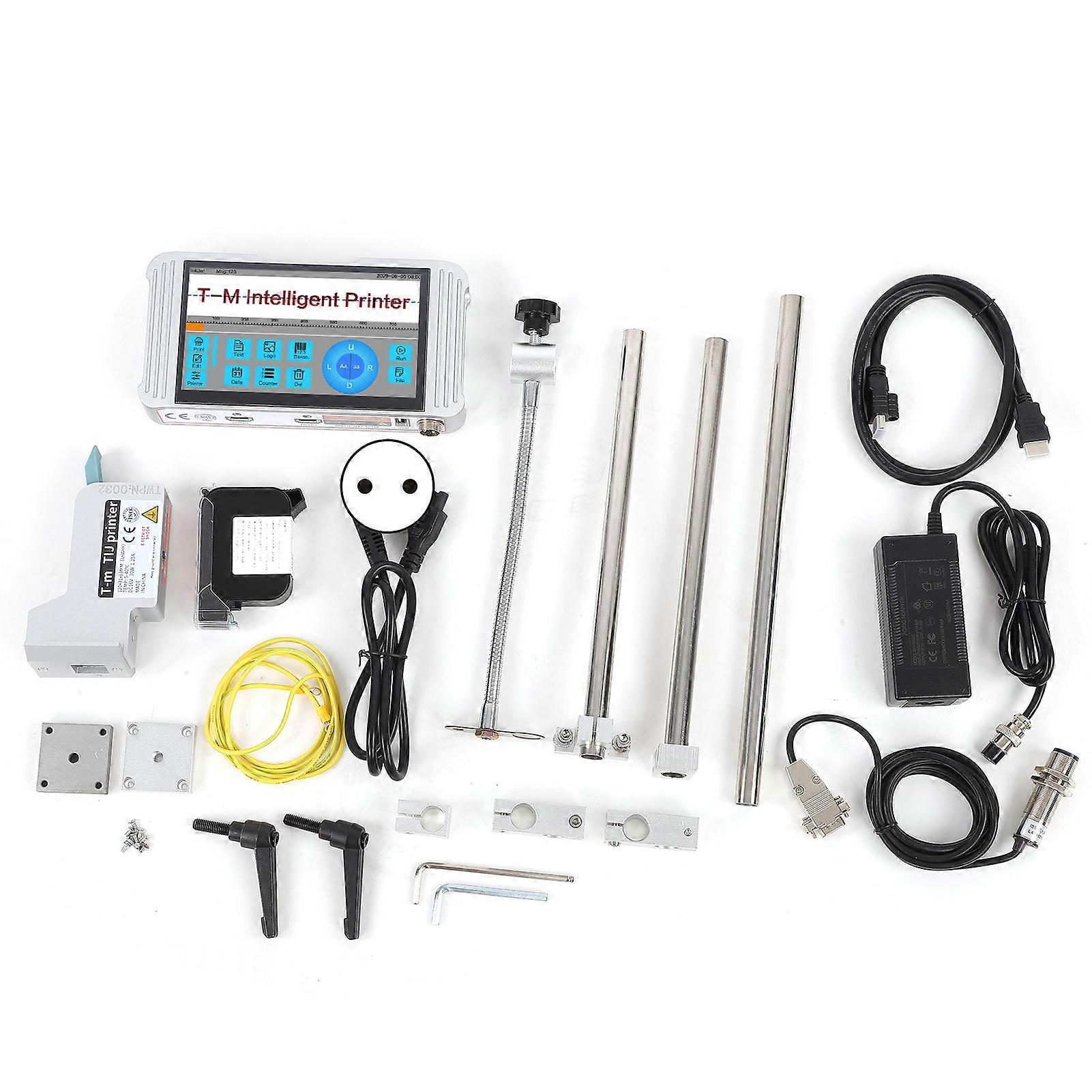 Coding Machine Separate Multilingual Online Automatic Touch Screen Inkjet Printer AC100‑240V