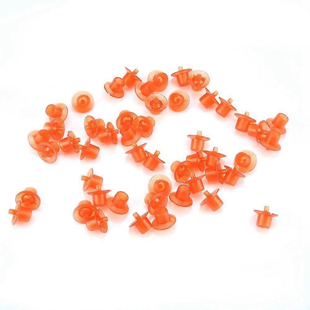 100 pcs Bee Incubation Base for US Beekeepers (Orange)