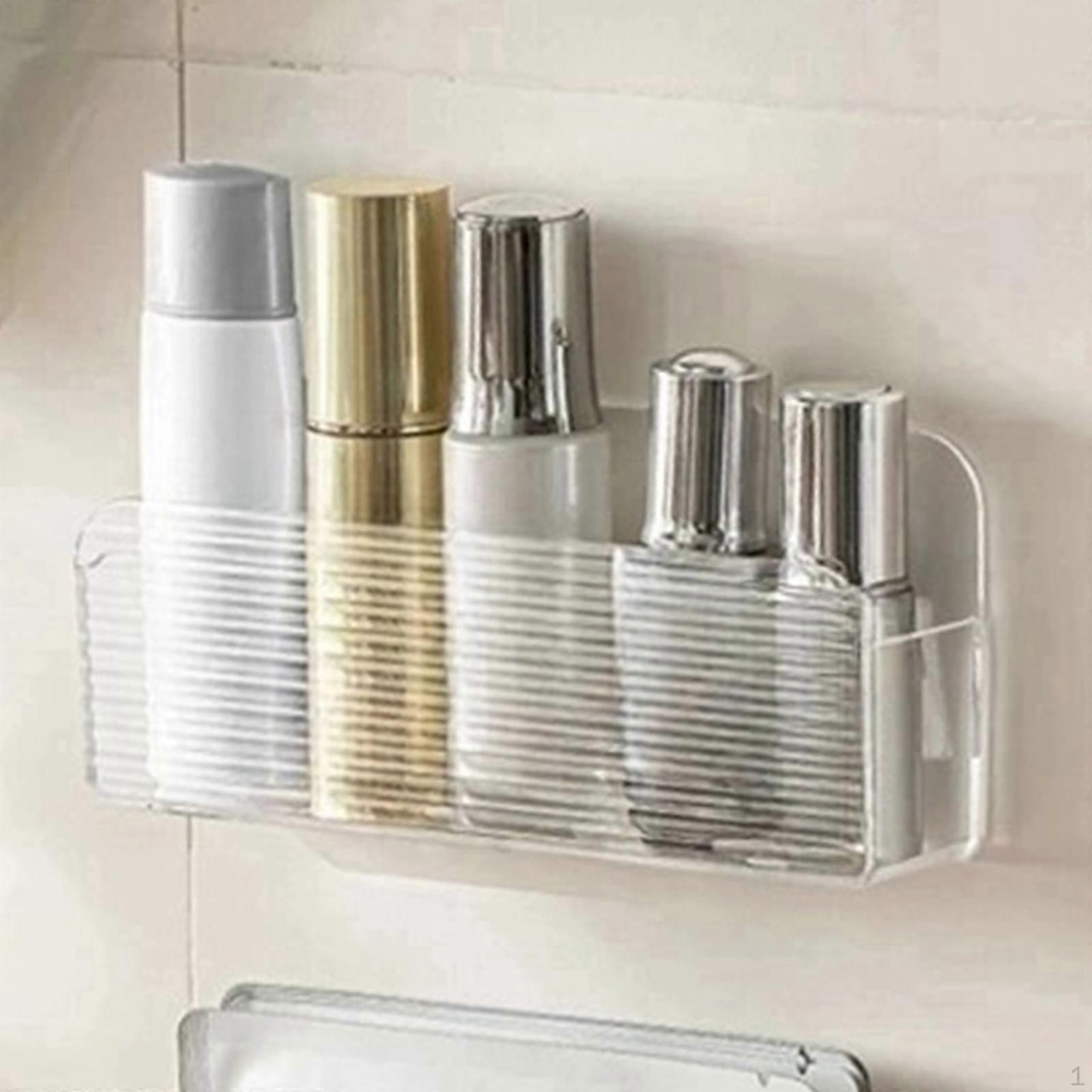 Wall Mount Organizer Makeup Organizer, Modern Hanging Rack Storage Box Holder