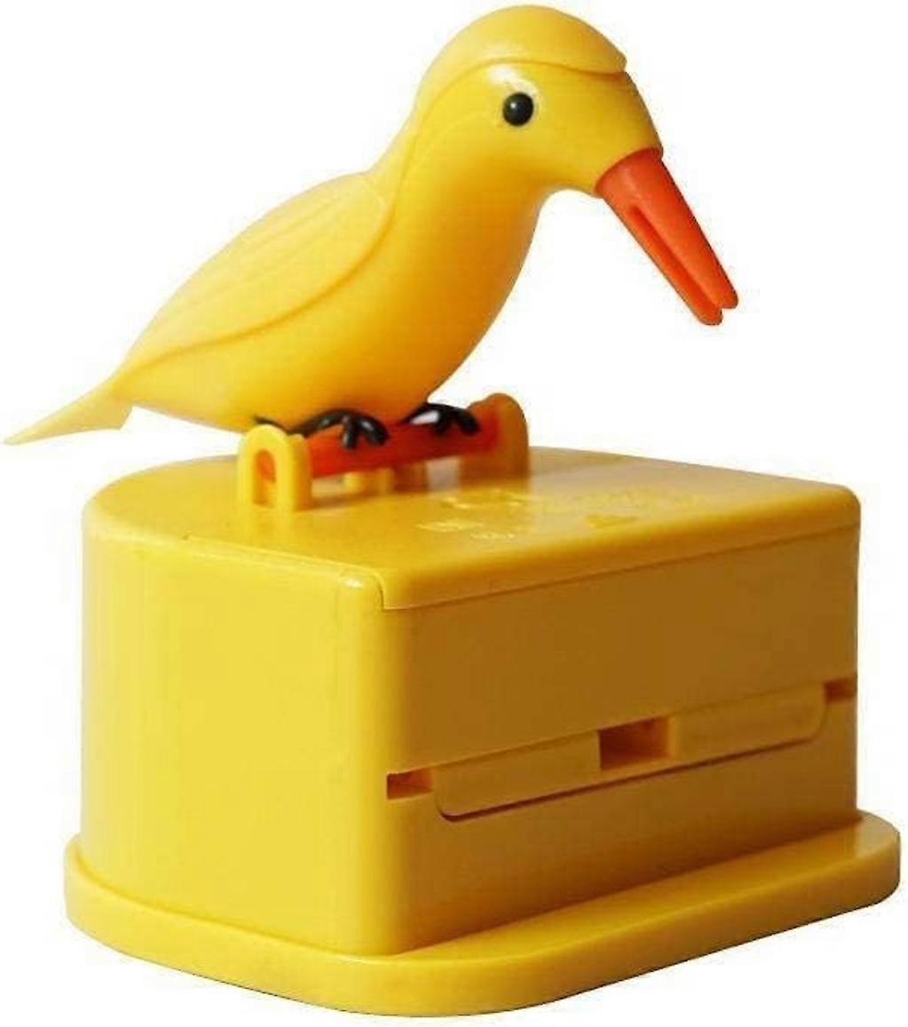 Ağaçakan toothpick distributor, cute bird toothpick distributor, bird -shaped automatic toothpick boxes