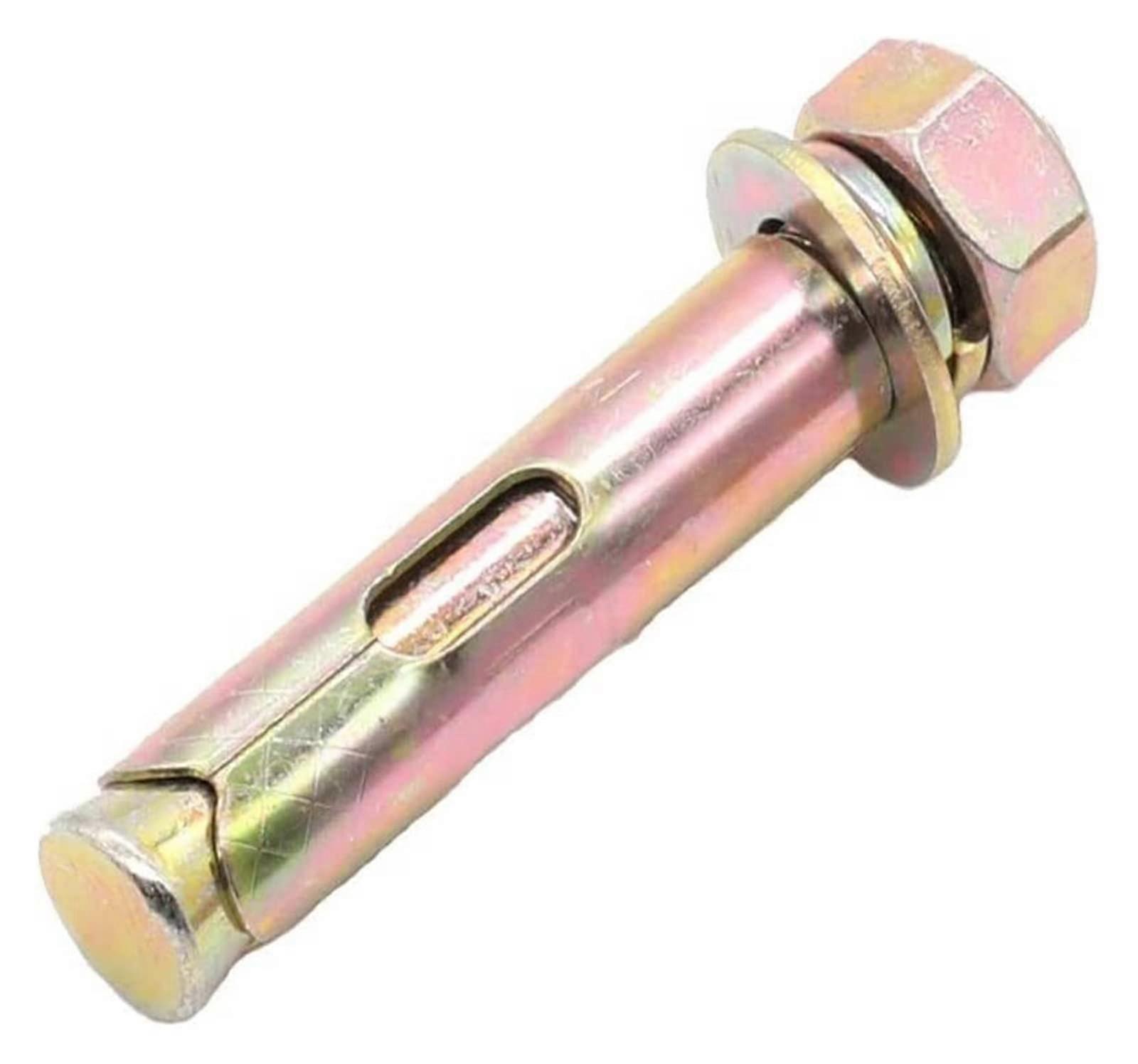 Stainless Steel Expansion Sleeve Anchor Screw Bolts M6 M8 M10 M12 M14 Hex Drive Fasteners Gasket Nut Combination