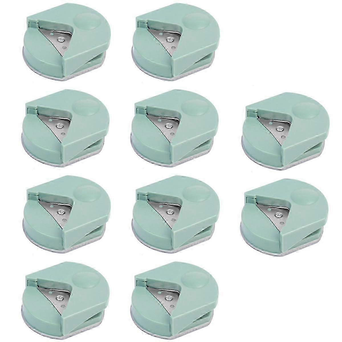 Green Rounding Paper Cutter Angle Cutter Photo Business Card Chamfering Machine Angle Cutter And Rounder